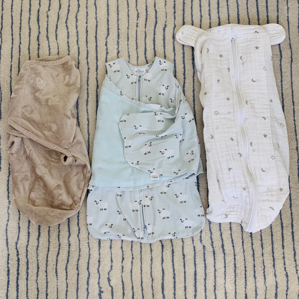 Baby swaddles - set or separate
